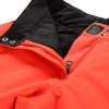 kalhoty dámské ALPINE PRO EDESA 2 lyžařské s membránou PTX oranžovo/červené (Varianta L)