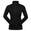 mikina dámská ALPINE PRO GETTA 2 fleecová černá (Varianta L)