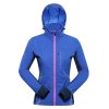 bunda dámská ALPINE PRO UKEBA 2 softshellová s DWR fialová (Varianta L)