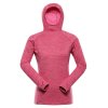 mikina dámská ALPINE PRO ROLTA rychleschnoucí růžová (Varianta L)