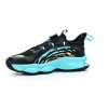 boty unisex Progress TRAINING sportovní černé/tyrkys/oranžové (Varianta 38)