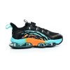 boty unisex Progress TRAINING sportovní černé/tyrkys/oranžové (Varianta 38)