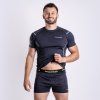 boxerky Progress MW SKN 170 merino černý melír (Varianta XL)