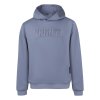 mikina pánská Progress PROMINENT s kapucí šedo-modrá (Varianta L)