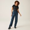 Dámské převlečné nepromokavé kalhoty Regatta Pack-It OverTrousers – modré