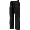 Dětské převlečné nepromokavé kalhoty Regatta Pack-It OverTrousers – černé