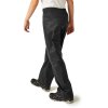 Dětské převlečné nepromokavé kalhoty Regatta Pack-It OverTrousers – černé