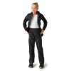 Dětské převlečné nepromokavé kalhoty Regatta Pack-It OverTrousers – černé