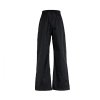 Dětské převlečné nepromokavé kalhoty Regatta Pack-It OverTrousers – černé