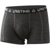 Lasting pánské merino boxerky NORO šedé (Velikost S)