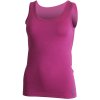 Lasting dámské merino tílko BARA růžová (Velikost S)