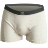 Lasting pánské merino boxerky BOKO béžové (Velikost S)