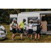 dres FORCE SWAY kr. rukáv, fluo (velikost L)