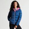Dámská péřová bunda Dare2b Low Down Jacket modrá vel. 14