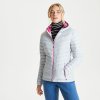 Dámská péřová bunda Dare2b Elative II Jacket šedá