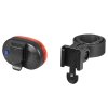 blikačka zadní FORCE TRI  3LM 3 LED+ baterie