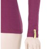 triko dlouhé dámské SENSOR MERINO DOUBLE FACE lilla (Varianta L)
