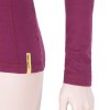 triko dlouhé dámské SENSOR MERINO DOUBLE FACE zip lilla (Varianta L)