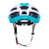 přilba FORCE LYNX, bílo-tyrkysová (velikost S-M)