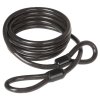 lanko zámku  M-Wave 8x1800mm prodlužovací černý