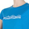 triko krátké dámské SENSOR MERINO ACTIVE PT MOUNTAINS modré (Varianta L)