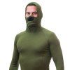 triko dlouhé pánské SENSOR MERINO DOUBLE FACE s kapucou safari (Varianta S)