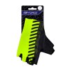 rukavice FORCE LINE bez zapínání, fluo-černé (velikost L)