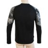 triko dlouhé pánské SENSOR MERINO IMPRESS camo/černé (Varianta L)