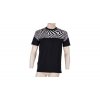 triko krátké pánské SENSOR COOLMAX IMPRESS černé/geometry (Varianta L)