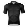 dres FORCE PURE kr. rukáv, černý (velikost XS)