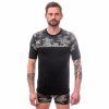 triko krátké pánské SENSOR MERINO IMPRESS černá/honeycomb (Varianta S)