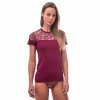 triko krátké dámské SENSOR MERINO IMPRESS lillfeather (Varianta L)