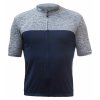 dres krátký pánský SENSOR CYKLO COOLMAX deep blue/šedá (Varianta S)