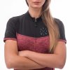 dres krátký dámský SENSOR CYKLO MOTION zip růžovo/černý (Varianta M)