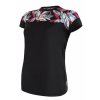 dres krátký dámský SENSOR HELIUM černý/leaves (Varianta S)