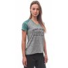 dres krátký dámský SENSOR CYKLO CHARGER šedá/mint (Varianta M)