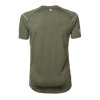 triko krátké pánské Progress NKR merino khaki melír (Varianta M)