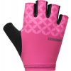 rukavice cyklistické dámské Shimano SUMIRE růžové (Varianta L)
