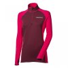 mikina dámská Progress TISPA ZIP fuchsie/švestka (Varianta L)