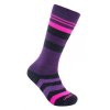 ponožky dětské SENSOR SLOPE MERINO černá/růžová/fialová (Varianta 1-2)