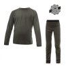 komplet dětský SENSOR MERINO AIR SET olivový NEW (Varianta 100)