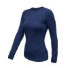 triko dlouhé dámské SENSOR MERINO ACTIVE tm. modré (Varianta L)