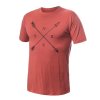 triko krátké pánské SENSOR MERINO ACTIVE SNSR terracotta (Varianta L)