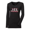 triko dlouhé dámské Progress SONJA Track Lady černé (Varianta L)