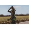 kalhoty F SPIKE se šráky a vložkou, černo-fluo