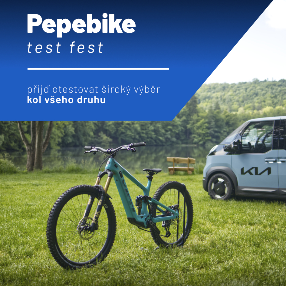 Vyzkoušej přes 80 kol – Pepe Test fest v Brně, Borkova show a den plný bikování