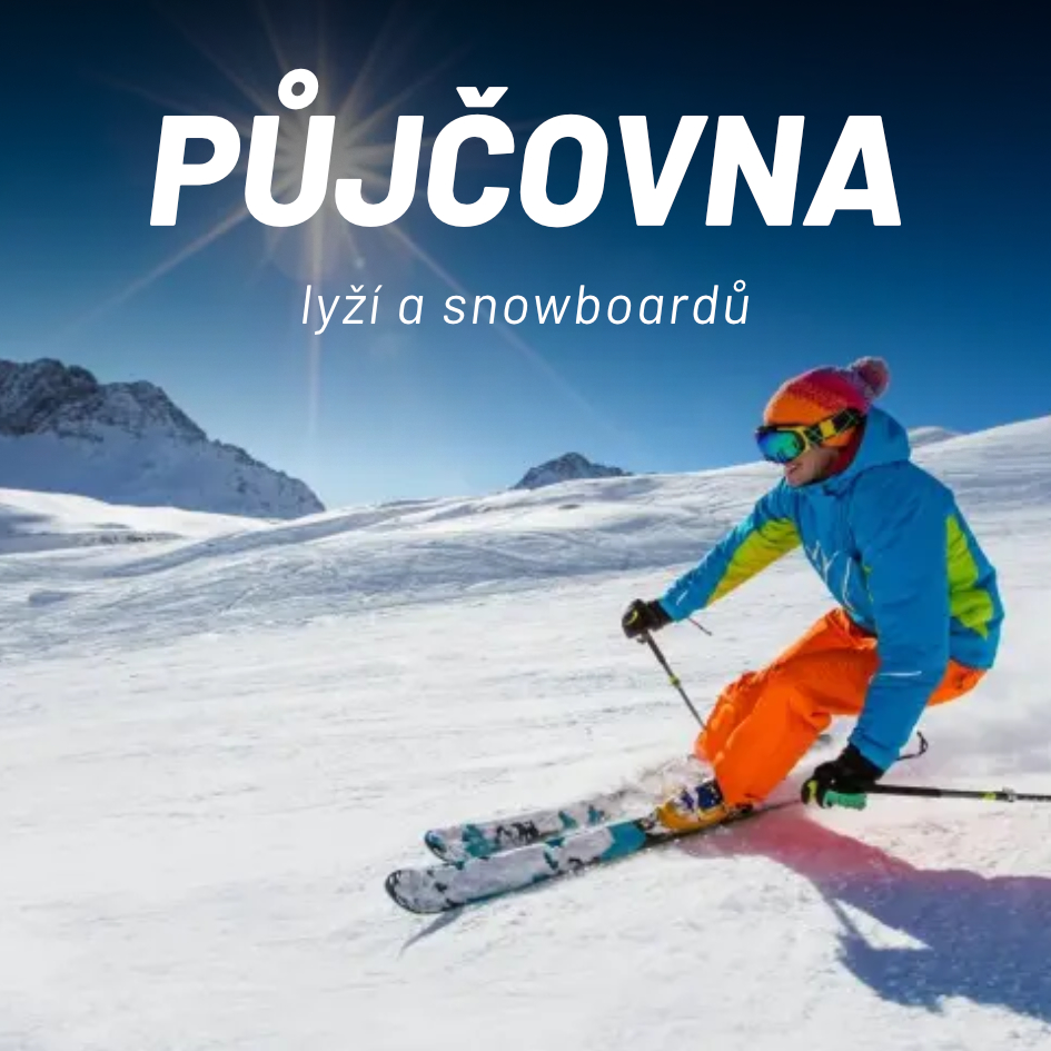 Půjčovna lyží a snowboardů nově v Pepebike