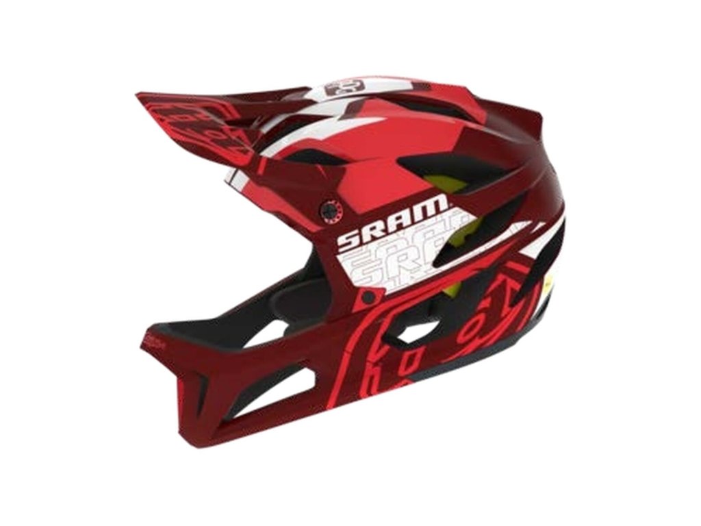 Integrální přilba Troy Lee Designs Stage Mips Sram Vector Red