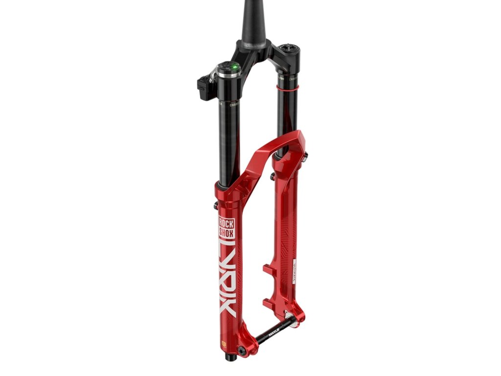 Odpružená vidlice RockShox Lyrik Ultimate Flight Attendant D2 29"/160 mm - Electric Red