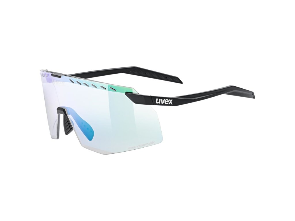 Brýle UVEX Pace stage V - Black matt/mir. green